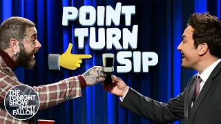 Download Point, Turn, Sip with Post Malone | The Tonight Show Starring Jimmy Fallon MP3