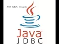 jdbc delete example with mysql Database