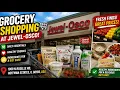 Healthy Grocery Shopping at Jewel-Osco Ingredients for a Diet Cake Illinois USA