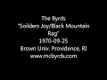 The Byrds "Soldiers Joy- Black Mountain Rag"