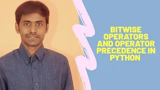 bitwise operators and operator precedence in python