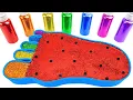 Download Lagu Satisfying Video | DIY How To Make Rainbow Milk Bottle From Mixing Slime Cutting ASMR