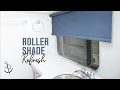 DIY Roller Shade Fabric Replacement