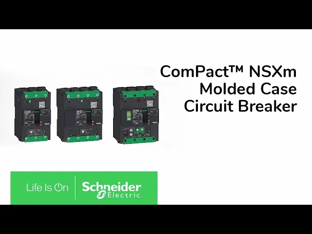Interruttore automatico NSXm N 3P 80A TM 50kA, per montaggio DIN, regolabile (In x 0.7...1) SE, SCHNEIDER ELECTRIC BASSA TENSIONE, C11N3TM080L