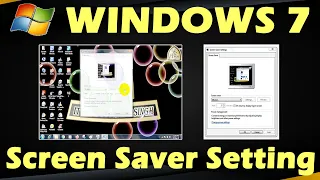 Screen Saver in Windows 7 Screen Saver Setting In Windows 7 Screen Saver in Computer ScreenSaver