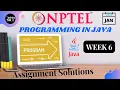 NPTEL Programming In Java WEEK 6 Quiz Assignment Solutions Swayam 2022 IIT Kharagpur