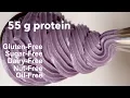 55 g Protein Blueberry Frosting - Make any cake super healthy whole foods only 3 ingredients