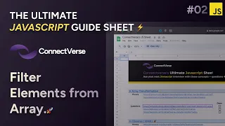 Filter Elements from Array - Leetcode 2634 Ultimate JavaScript Sheet