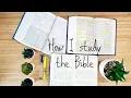 How to Study the Bible Minimal Bible Journaling Method for Beginners