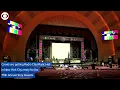 Tony Awards stage and seating arrangement preps