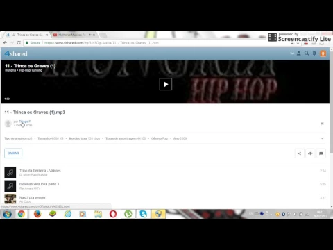 Download MP3 como baixar musica no 4shared no seu pc !!