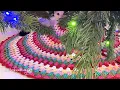 The Easiest Granny Tree Skirt You ll Ever Crochet