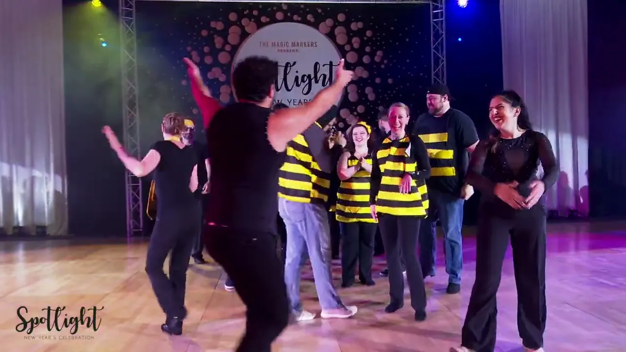 Spotlight New Year's Celebration 2023 Jack & Jill Invitational Routine Derek Leyva & Nicole Zwerlein