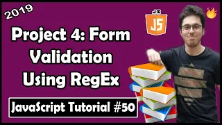 Project 4 Form Validation using Regular Expressions JavaScript Tutorial In Hindi