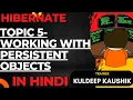 Topic 5 - Hibernate Persistent Objects Save Retrieve Update Delete Full CRUD Example