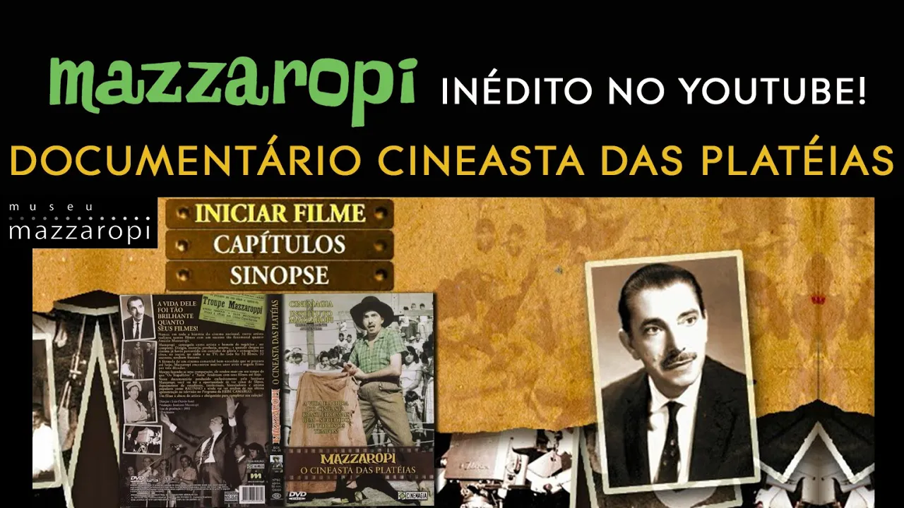 Inédito: Documentário “Mazzaropi, o Cineasta das Platéias”