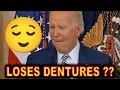 Joe Biden Has SIX 6 More Dentures Malfunctions Today