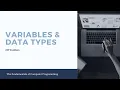 Java Programming Topic 2 - Java Variables and Data types Taglish