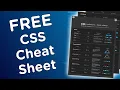 FREE CSS Selector Cheat Sheet Bonus Cheat Sheet