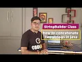 StringBuilder append Method in Java With Examples