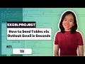 Updated - Send Excel Table via Outlook Step-by-Step Tutorial for Easy Data Sharing Excel VBA