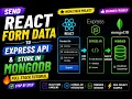 How to Connect React Form with Express API MongoDB