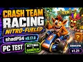 Crash Team Racing Nitro-Fueled on PC shadPS4 v0 17 0 Tested Settings Gameplay CUSA13795