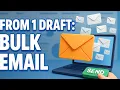 Send Bulk Emails Using a Single Gmail Draft with Google Sheets Apps Script Tutorial