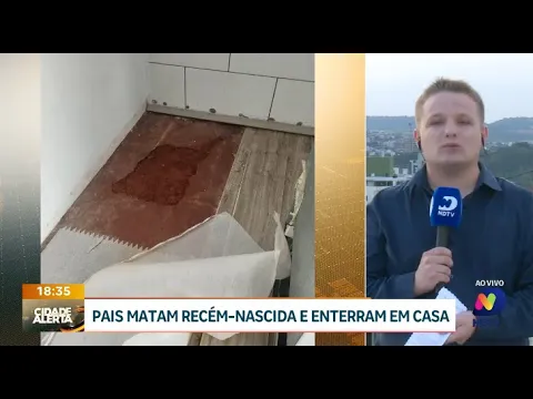 Caso chocante: pais matam e ocultam corpo de recém-nascida no assoalho