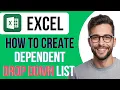 How To Create Dependent Drop Down List In Excel