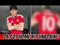 MAN UNITED HOME KIT UNBOXING REVIEW
