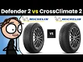 Michelin Defender 2 vs Michelin CrossClimate 2 Comparison and Review