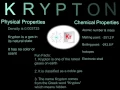Krypton Element Project