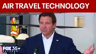Florida Gov Ron DeSantis supports air mobility transportation innovation FULL