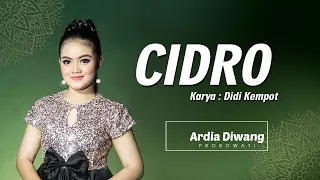 ardia diwang cidro official lyric video 