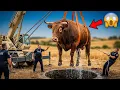 👉 Everyone Gave Up.. But a Smart Dog Helped Rescue a Bull from a Deep Well 🐂🐕‍🦺