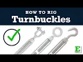 How to Use Turnbuckles in Your Next Rigging Project