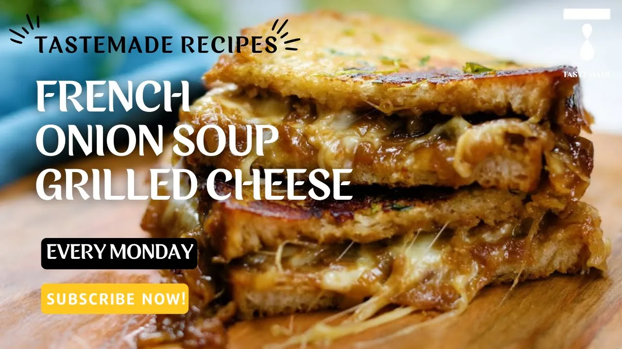 Cozy Up with This French Onion Soup Grilled Cheese Sandwich Recipe!