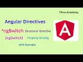 ngSwitch structural directive ngSwitch directive ngSwitch Angular directive Thiru Academy