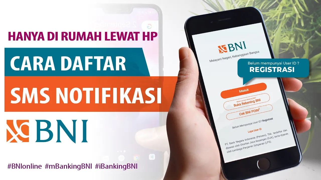 Cara bayar listrik Via SMS banking Bni. 
