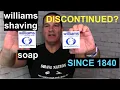 Williams Mug Shaving Soap Discontinued
