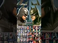 Batman Character Selection in Mk vs Dc Universe Injustice 1 and Injustice 2