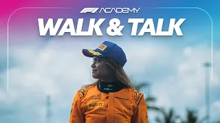 Walk Talk with Bianca Bustamante F1 Academy