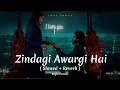 Lagu Zindagi Awargi Hai [Slowed+Reverb]  Zara Noor Abbas \u0026 Haroon Kadwani | Wajhi Farooki | #jhoom #lofi