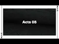 Acts 5 Bible Reading NIV