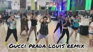 Download GUCCI PRADA LOUIS REMIX  By Dj Dion // Warming up dance workout pargoy MP3