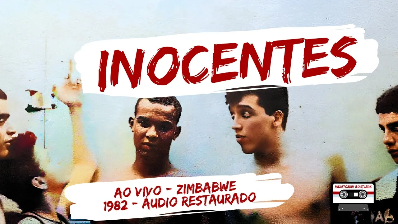Inocentes | ao vivo | baile Zimbabwe | 1982 | áudio restaurado