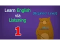 Learn English via Listening Beginner Level Lesson 1 First Snow Fall
