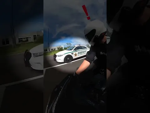 When a Cop Arrest a Biker Without Saying a Word..🤦😅 #shorts