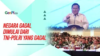Presiden Prabowo: Ciri Negara Gagal Ditandai dengan TNI-Polri yang Gagal